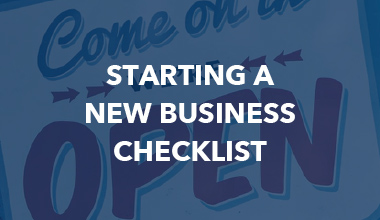 Starting a New Business Checklist